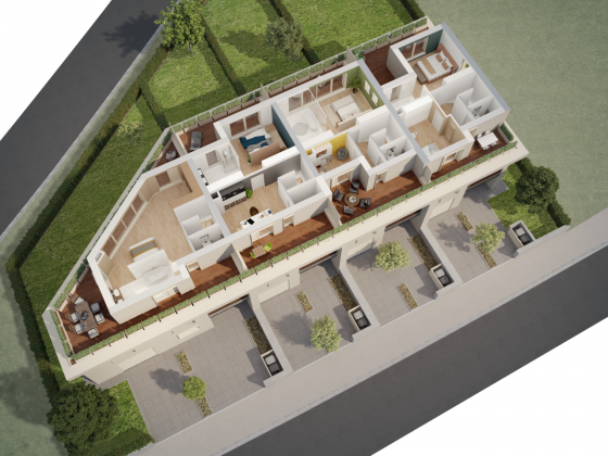 4 MAISONS UNIFAMILIALES